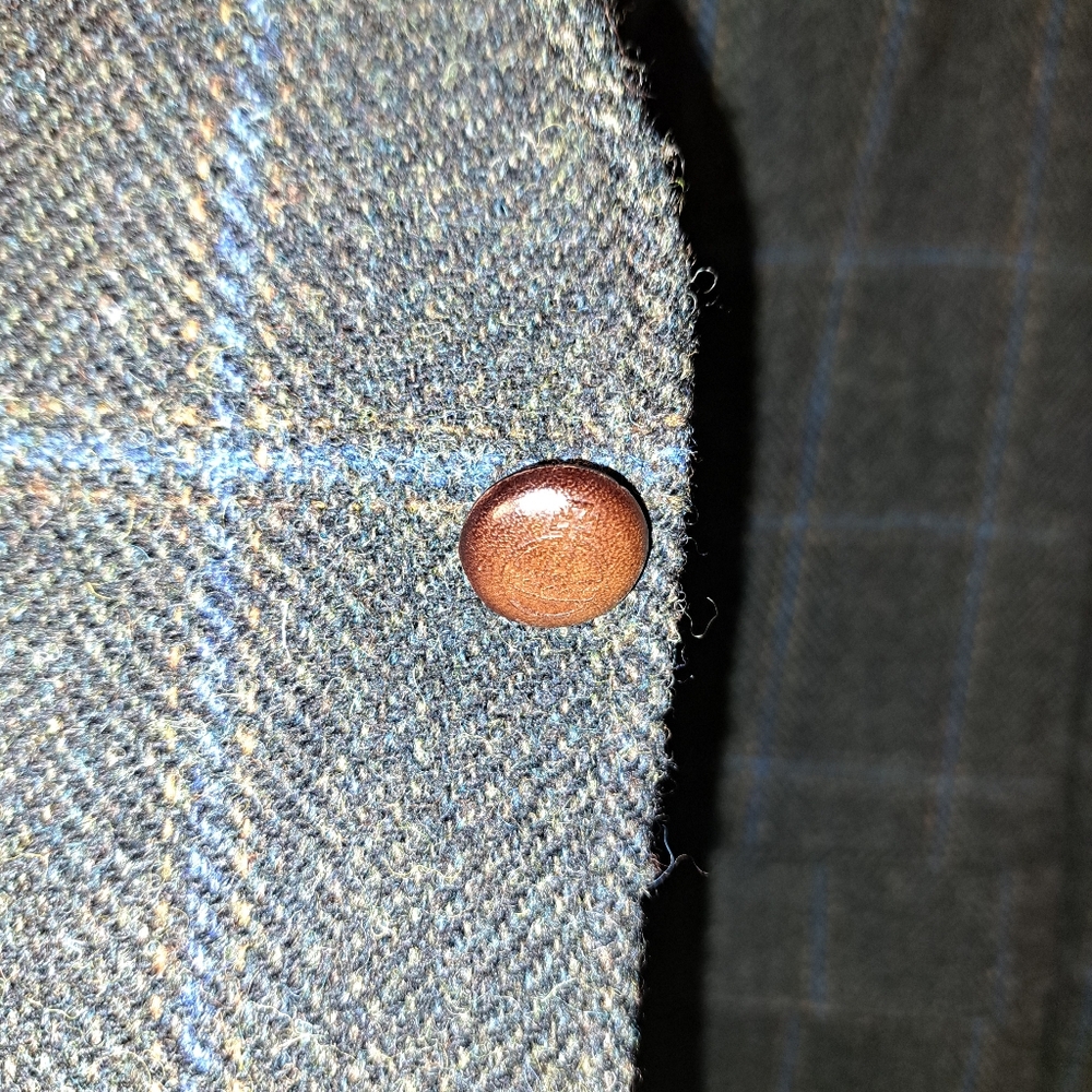 Mario Barutti Harris Tweed Blazer size 46R - Picture 8 of 11